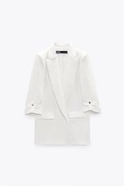 Zara Blazer with Rolled Up Sleeves at Zara